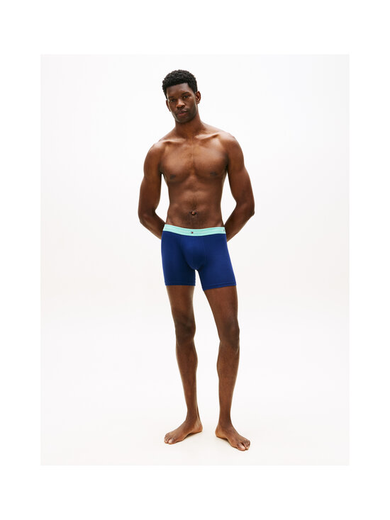 Tommy Hilfiger - Brief-bokserialushousut 3-pack - 0YW PTCH BLU/ARC AQU/DES | Stockmann - photo 4