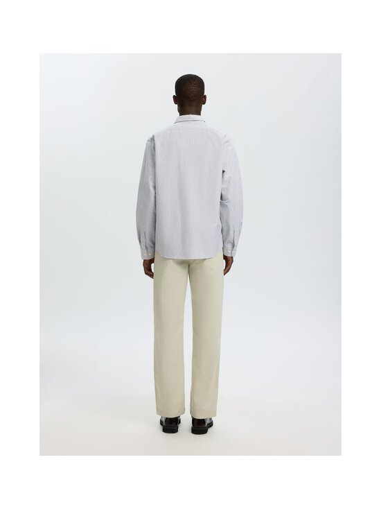 Selected - SlmRegCole Rick Regular fit Oxford krekls ar apkakli - BRIGHT WHITE STRIPES:DARK SAPPHIRE | Stockmann - photo 4