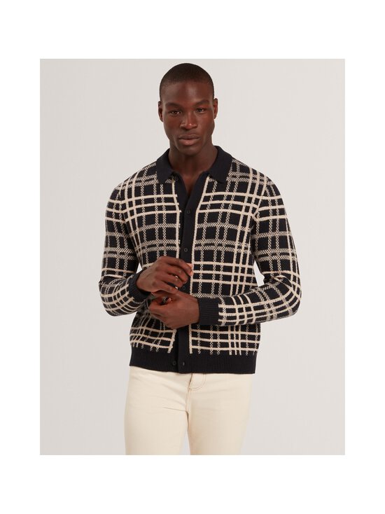 Ted Baker London - Jovien Check Button Through -pikeeneule - NAVY | Stockmann - photo 2