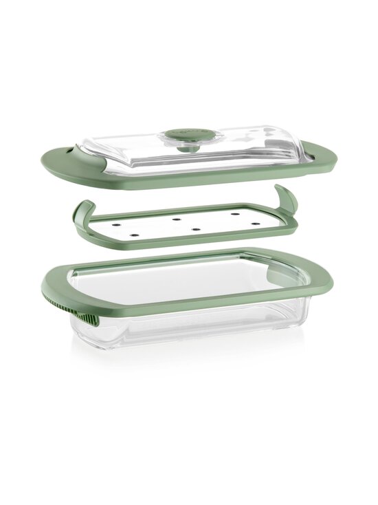 Lékué - Glass Steam Cooker -höyrytysastia - TRANSPARENT | Stockmann - photo 3