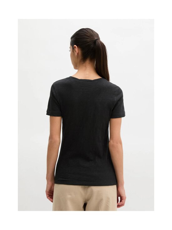Marc O'Polo - T-särk Deep Round Neck - 990 BLACK | Stockmann - photo 3