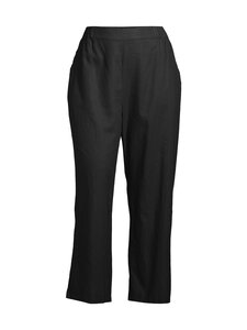 NOOM - Even-pellavasekoitehousut - BLACK NOOM - Even-pellavasekoitehousut - BLACK | Stockmann