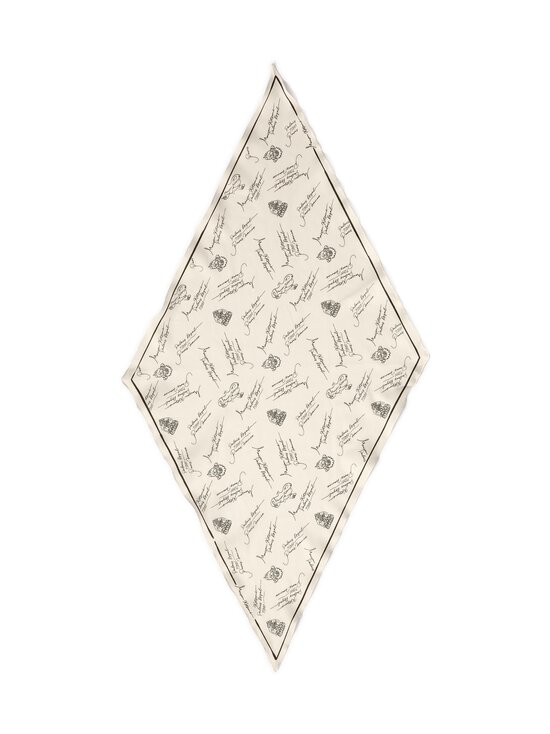 Maison Kitsuné - Poetic Paris -huivi - M186 WHITE/BLACK | Stockmann - photo 1
