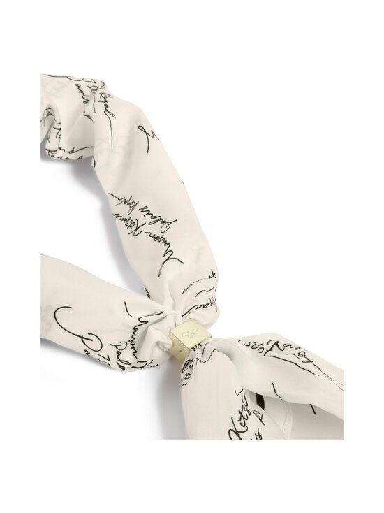 Maison Kitsuné - Poetic Paris -huivi - M186 WHITE/BLACK | Stockmann - photo 5