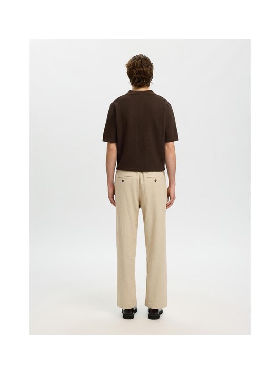 Selected - Brody Loose Linen Blend -housut - INCENSE | Stockmann - photo 4