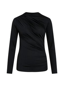 Vila - Vizurna Funnelneck krekls - BLACK BEAUTY | Stockmann