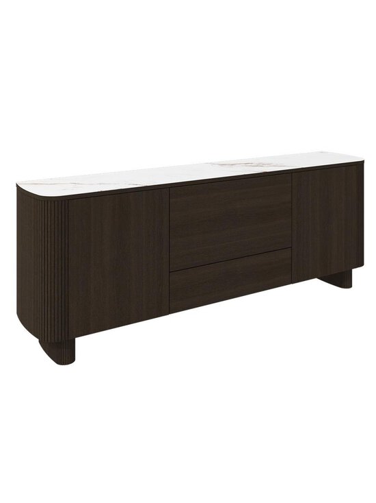 BoConcept - Santiago-senkki valkoinen keraamiikka / tumma tammi L 200 cm - BROWN | Stockmann - photo 2
