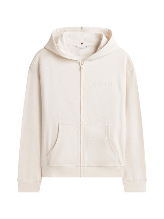 Tommy Hilfiger - Kapuutsiga dressipluus Full Zip - AFN BEIGE HEATHER | Stockmann - photo 1