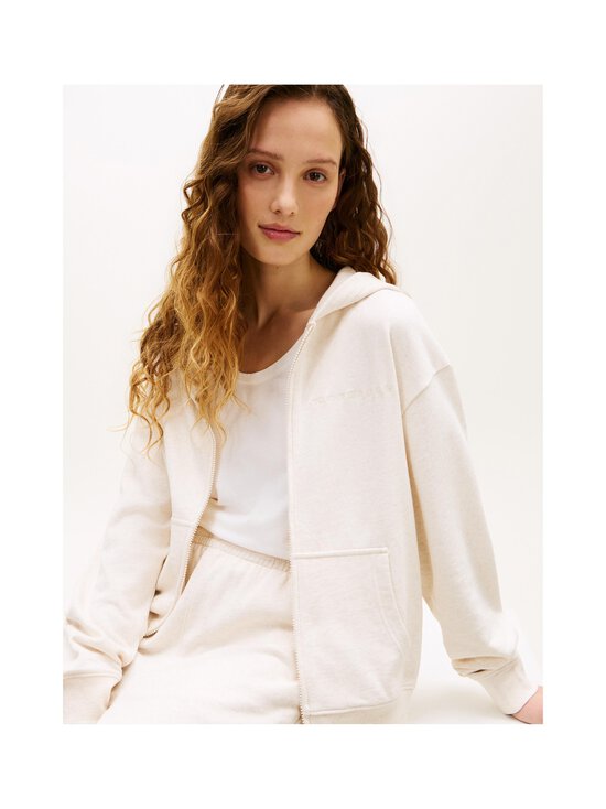 Tommy Hilfiger - Kapuutsiga dressipluus Full Zip - AFN BEIGE HEATHER | Stockmann - photo 4