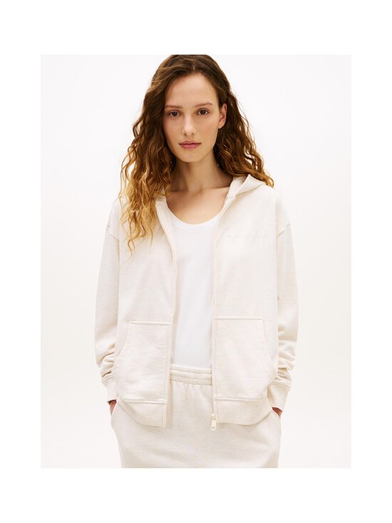 Tommy Hilfiger - Kapuutsiga dressipluus Full Zip - AFN BEIGE HEATHER | Stockmann - photo 5
