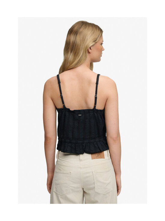 Superdry - Lace Cami -toppi - 98T ECLIPSE NAVY | Stockmann - photo 3