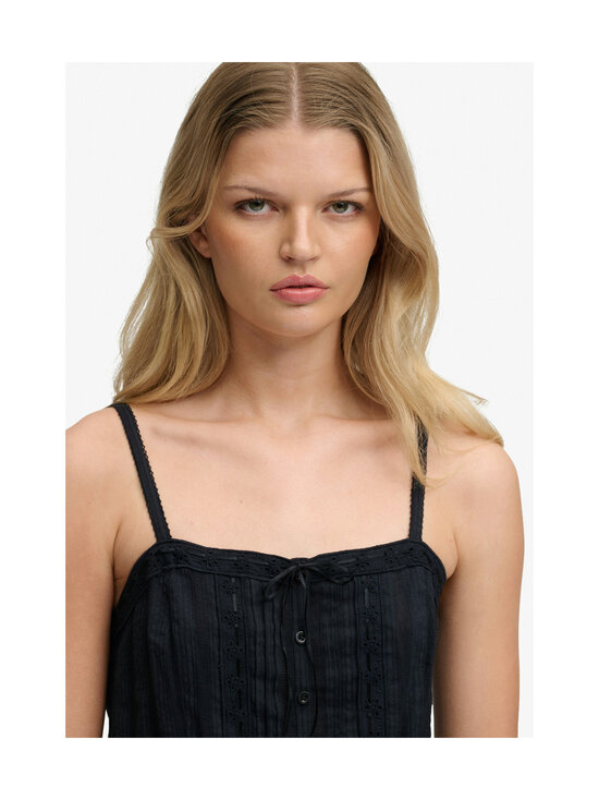 Superdry - Lace Cami -toppi - 98T ECLIPSE NAVY | Stockmann - photo 5