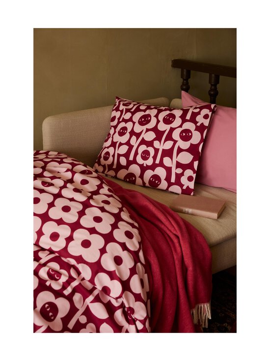 Finlayson - Kukkariemu gultas veļas komplekts - WINE/ROSE | Stockmann - photo 2
