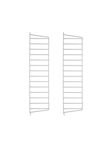 String - String System -seinäsivupaneelit harmaa 75 x 20 cm - GREY | Stockmann
