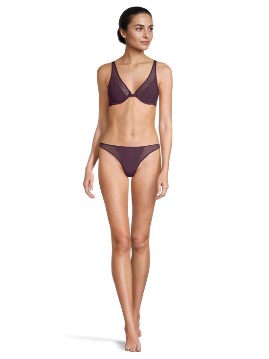 Wolford - Thong-alushousut - 849 AUBERGINE | Stockmann - photo 4
