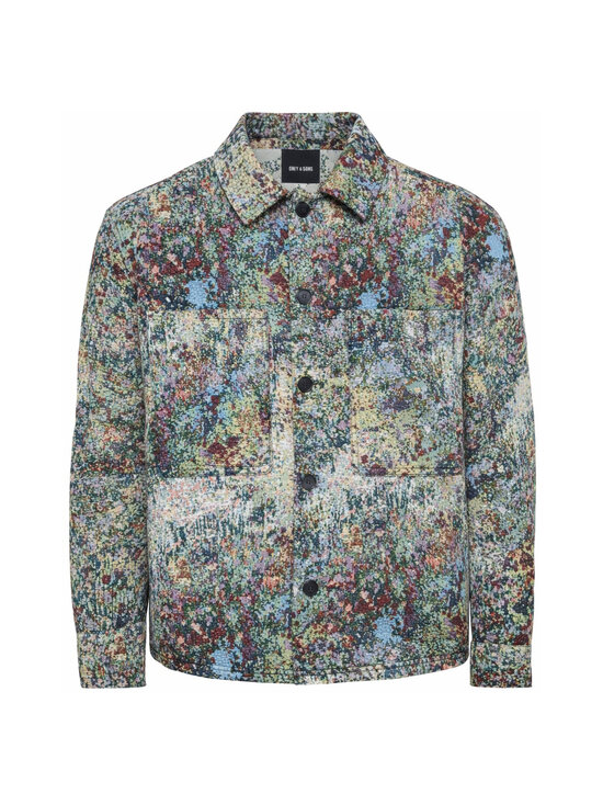 Only & Sons - Triiksärk OnsCassell Jacquard Paint - DARK BLUE DENIM DETAIL:PAINT | Stockmann - photo 1