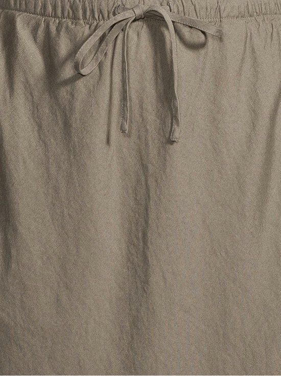 NOOM - Alexandra- pitkä pellavasekoitehame - KHAKI GREEN | Stockmann - photo 6