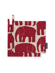Finlayson - Elefantti katlu turētāji 22 x 22 cm, 2 gab. - RED/BEIGE Finlayson - Elefantti katlu turētāji 22 x 22 cm, 2 gab. - RED/BEIGE | Stockmann
