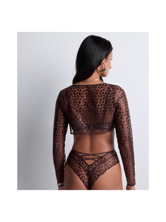 Aubade - Crazy In Love - läpikuultava bolero - SATIN BROWN | Stockmann - photo 3