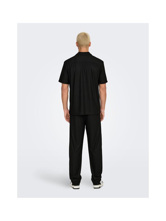 Only & Sons - OnsKari Life Relaxed Fit Resort krekls ar apkakli - BLACK - photo 5 Only & Sons - OnsKari Life Relaxed Fit Resort krekls ar apkakli - BLACK | Stockmann - photo 5