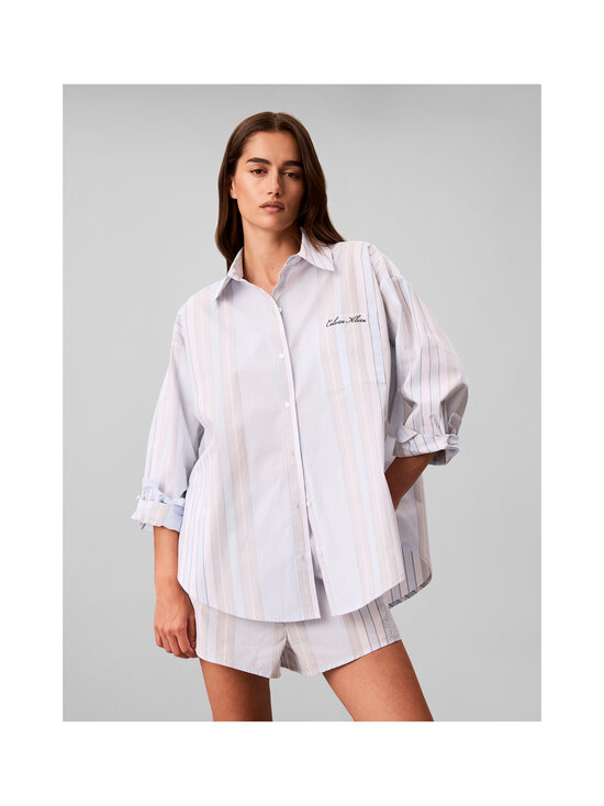 Calvin Klein Underwear - Script Logo -pyjamapaita - 4IB 21632 CREST STRIPE+ICE CASTLE | Stockmann - photo 2