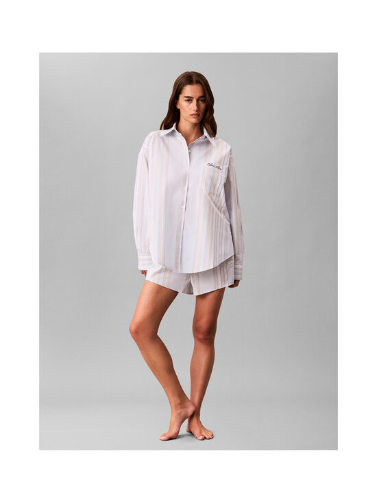 Calvin Klein Underwear - Script Logo -pyjamapaita - 4IB 21632 CREST STRIPE+ICE CASTLE | Stockmann - photo 4