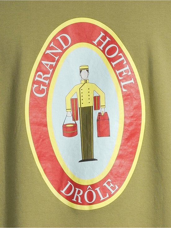 Drôle de Monsieur - T-särk Le Tshirt Groom - LIGHT KAKI | Stockmann - photo 5