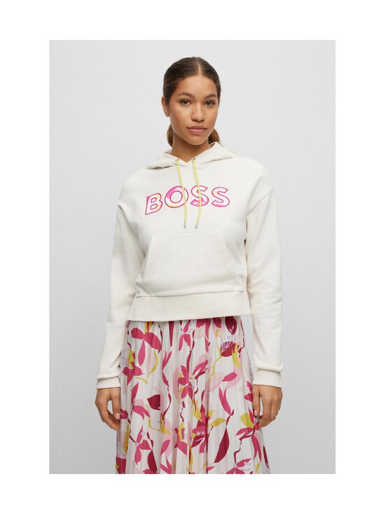 BOSS - Ecropi logo -collegehuppari - 118 OPEN WHITE - photo 2 BOSS - Ecropi logo -collegehuppari - 118 OPEN WHITE | Stockmann - photo 2