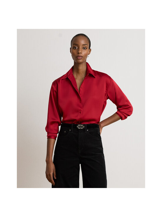 Lauren Ralph Lauren - Woven Sport -paitapusero - 006 RALPH RED | Stockmann - photo 2