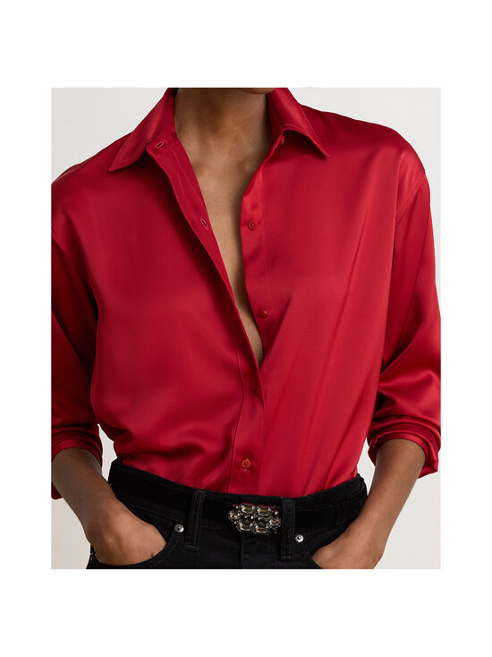 Lauren Ralph Lauren - Woven Sport -paitapusero - 006 RALPH RED | Stockmann - photo 4