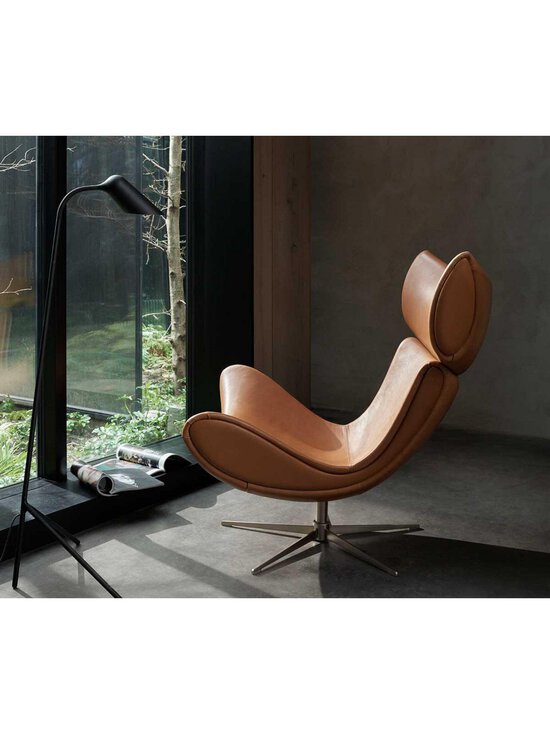 BoConcept - Imola-nojatuoli pyörivä jalusta Napoli-kangas 2257 sininen / teräs - BLUE | Stockmann - photo 6