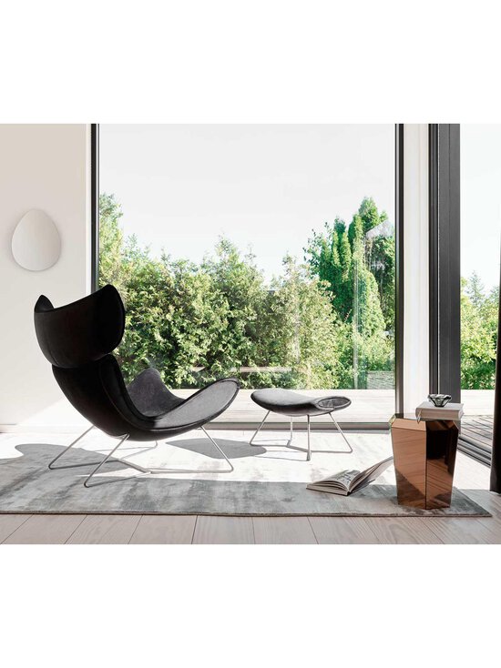 BoConcept - Imola-nojatuoli pyörivä jalusta Napoli-kangas 2257 sininen / teräs - BLUE | Stockmann - photo 5