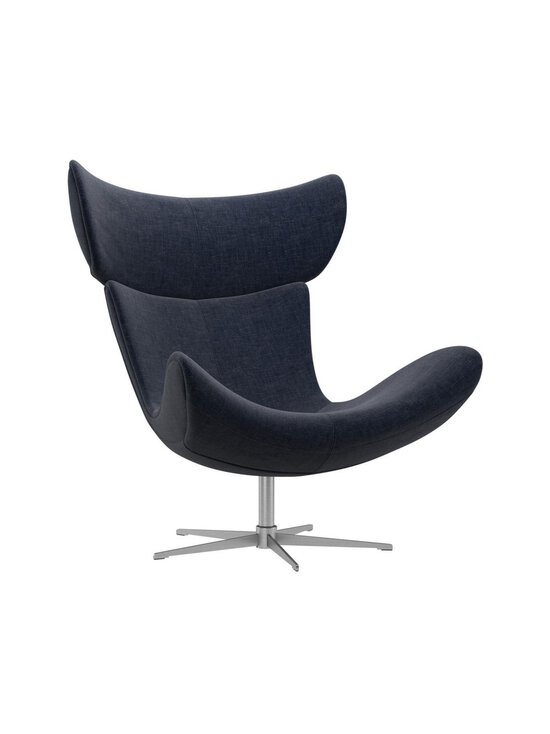 BoConcept - Imola-nojatuoli pyörivä jalusta Napoli-kangas 2257 sininen / teräs - BLUE | Stockmann - photo 1