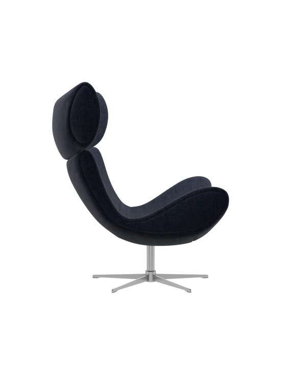 BoConcept - Imola-nojatuoli pyörivä jalusta Napoli-kangas 2257 sininen / teräs - BLUE | Stockmann - photo 3
