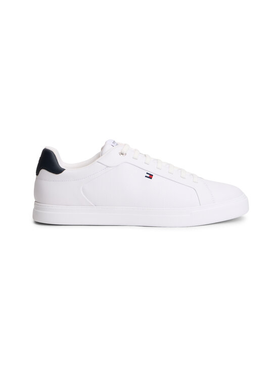 Tommy Hilfiger - Icon Court Light ādas brīvā laika apavi - YBS WHITE | Stockmann - photo 1