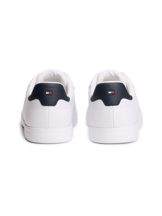 Tommy Hilfiger - Icon Court Light ādas brīvā laika apavi - YBS WHITE | Stockmann - photo 3