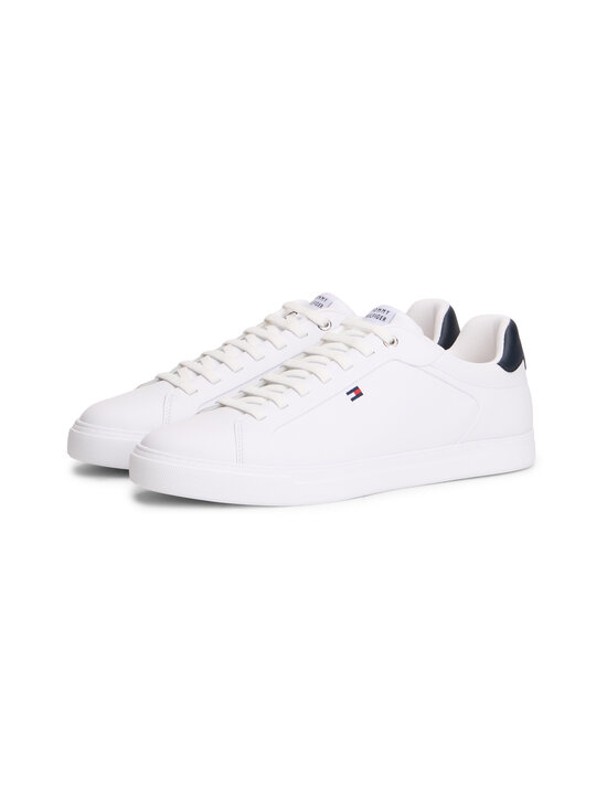 Tommy Hilfiger - Icon Court Light ādas brīvā laika apavi - YBS WHITE | Stockmann - photo 5