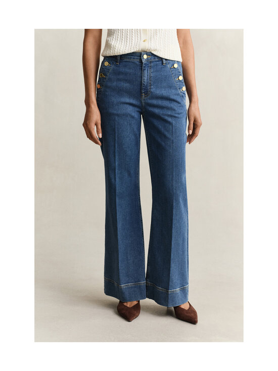 GANT - Flare Nautical -farkut - 970 MID BLUE | Stockmann - photo 4