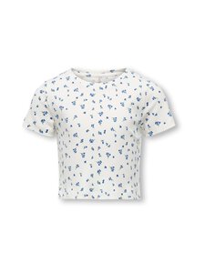 KIDS ONLY - KogBella Life -trikoopaita - MAZARINE BLUE DETAIL:WHITE BACKGROUND | Stockmann