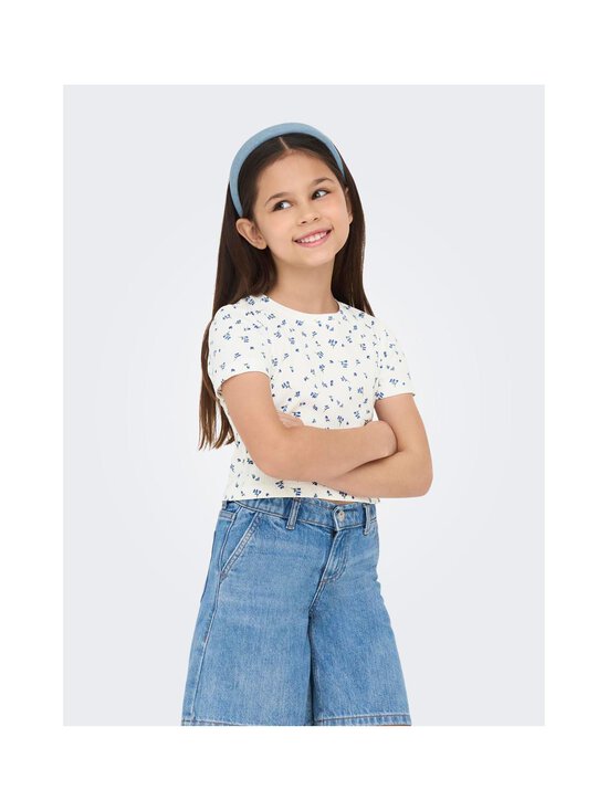 KIDS ONLY - KogBella Life -trikoopaita - MAZARINE BLUE DETAIL:WHITE BACKGROUND | Stockmann - photo 4