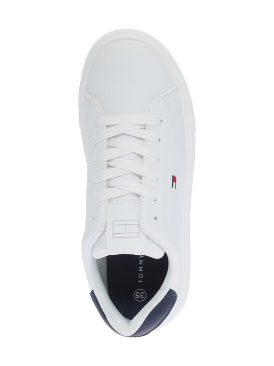 Tommy Hilfiger - Low Cut Lace-Up -sneakerit - X336 WHITE/BLUE | Stockmann - photo 2