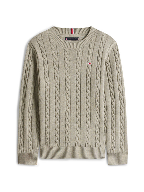 Tommy Hilfiger - Palmikkoneule - A1G MID GREY HEATHER | Stockmann - photo 1