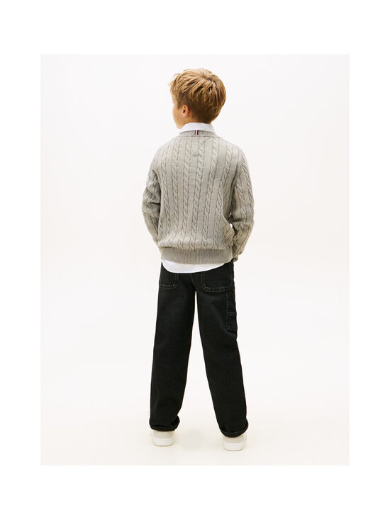 Tommy Hilfiger - Palmikkoneule - A1G MID GREY HEATHER | Stockmann - photo 2