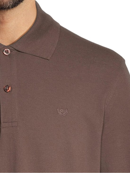 Cap Horn - Entino polo krekls ar garām piedurknēm - DK. BROWN | Stockmann - photo 5