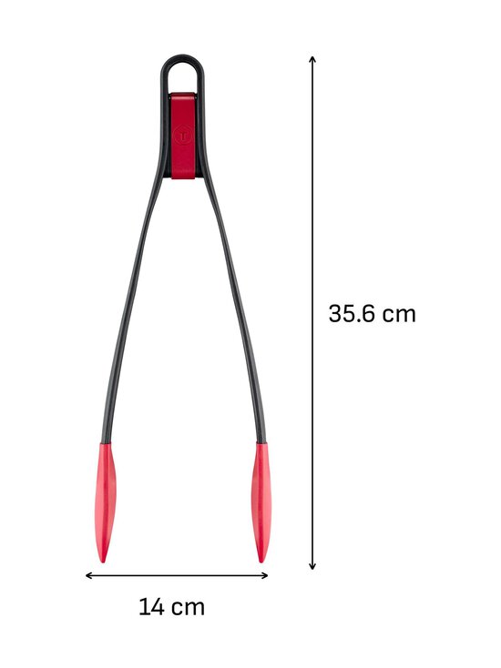 Tefal - Ingenio Plus -keittiöpihdit - BLACK, RED | Stockmann - photo 4