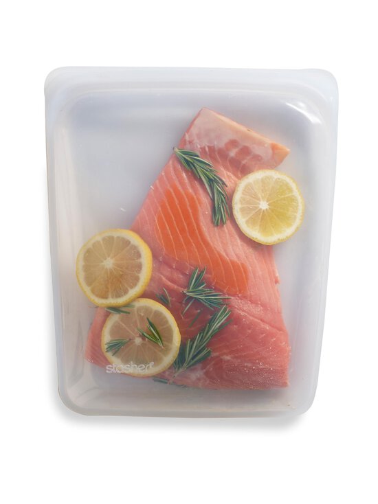 Stasher - Half Gallon Storage Bag uzglabāšanas soma 1,92 l - CLEAR CLEAR | Stockmann - photo 3