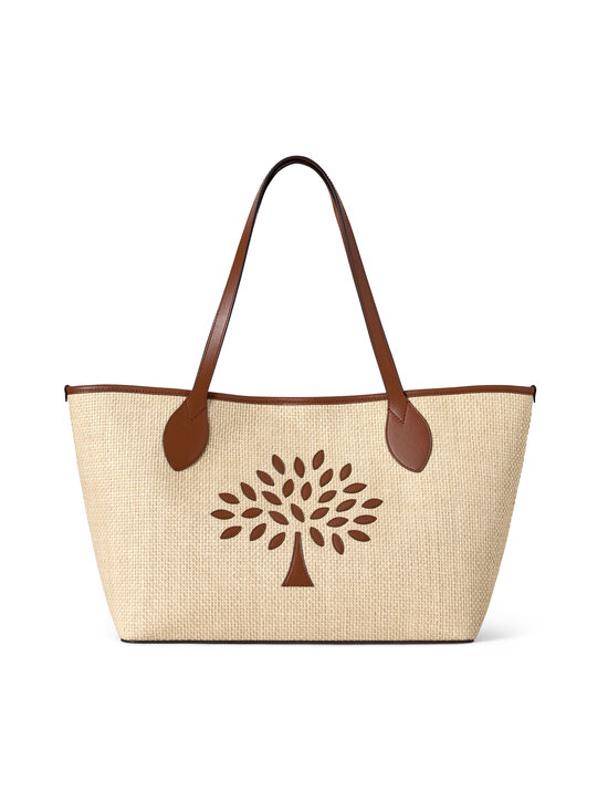 Mulberry - Small Tree Tote Raffia -laukku - H709 ECRU-BRIGHT OAK | Stockmann - photo 1