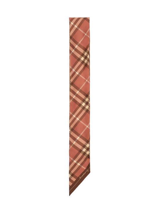Burberry - Check Skinny -silkkikaulaliina - C1265 FINCH/CLAY | Stockmann - photo 2