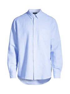 Cap Horn - Michael Classic Fit Linen Blend -kauluspaita - LT. BLUE 2TONE | Stockmann