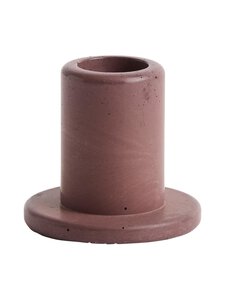 HAY - Tube Small -betonikynttilänjalka - RED | Stockmann